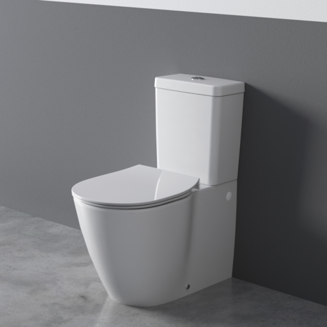 Ideal Standard Pack WC Connect cube sur pied - abattant recouvrant